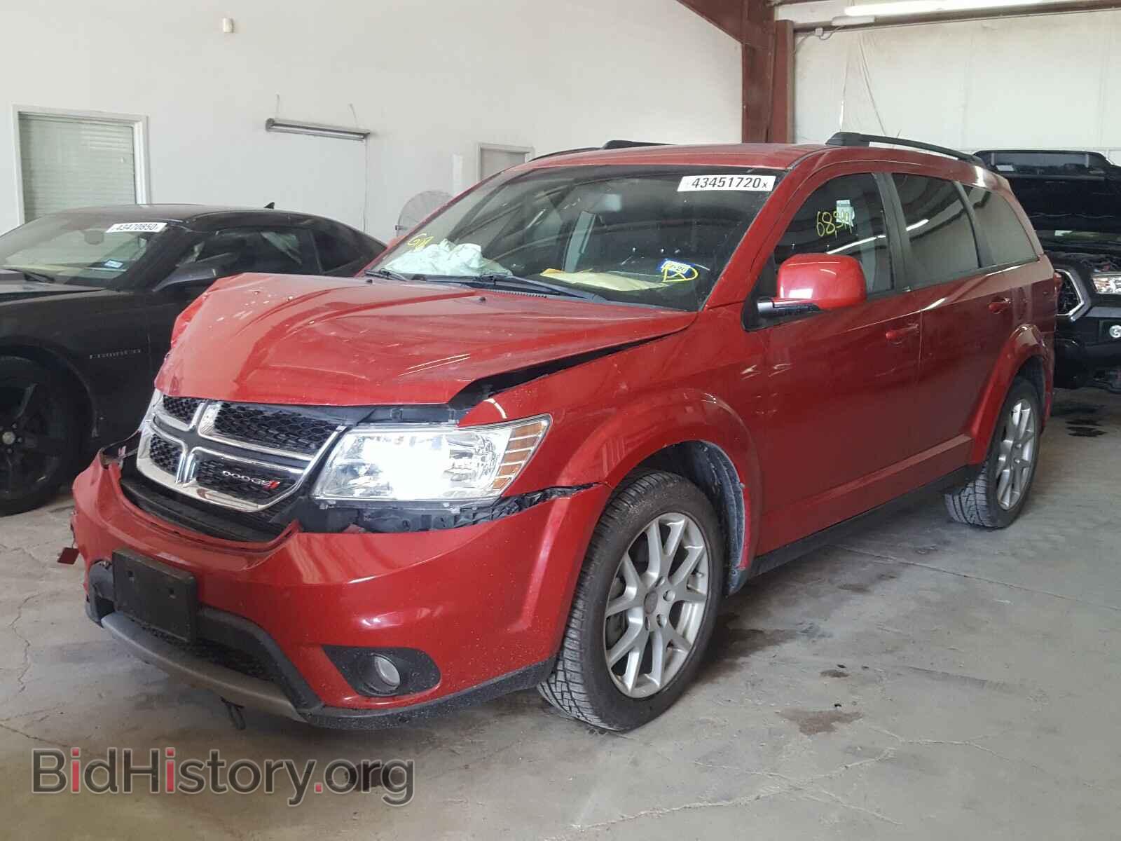 2015 DODGE JOURNEY - VIN: 3C4PDCBB0FT736838 - Фото 2