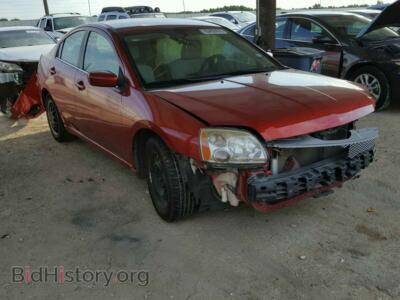 2012 Mitsubishi GALANT Galant ES, red — VIN 4A32B3FFXCE010815, Copart