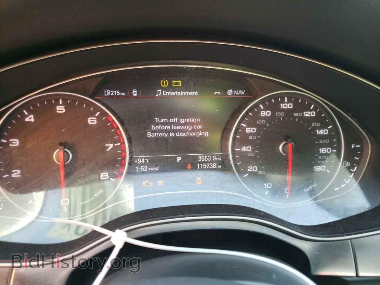 2014 AUDI A6 - VIN: WAUGFAFC8EN155844 - Фото 9