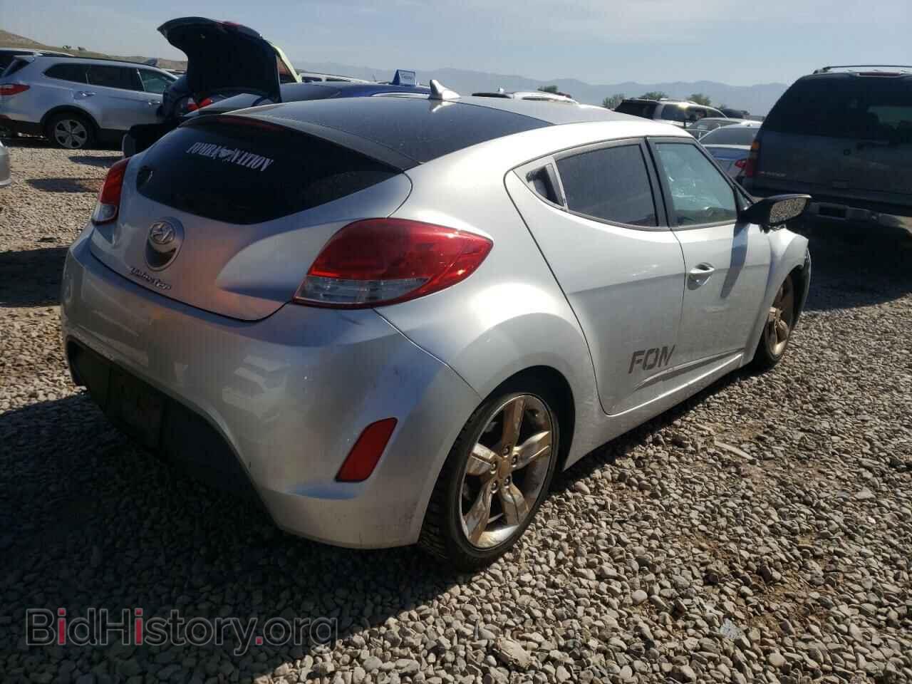 2012 HYUNDAI VELOSTER - VIN: KMHTC6AD6CU021209 - Фото 4