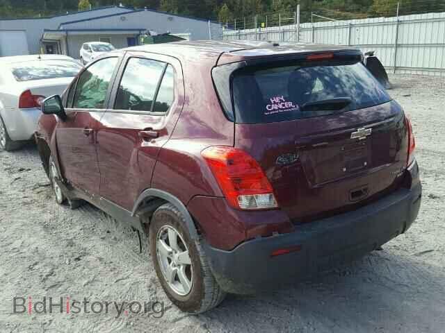 2016 CHEVROLET TRAX - VIN: 3GNCJNSB6GL172544 - Фото 3