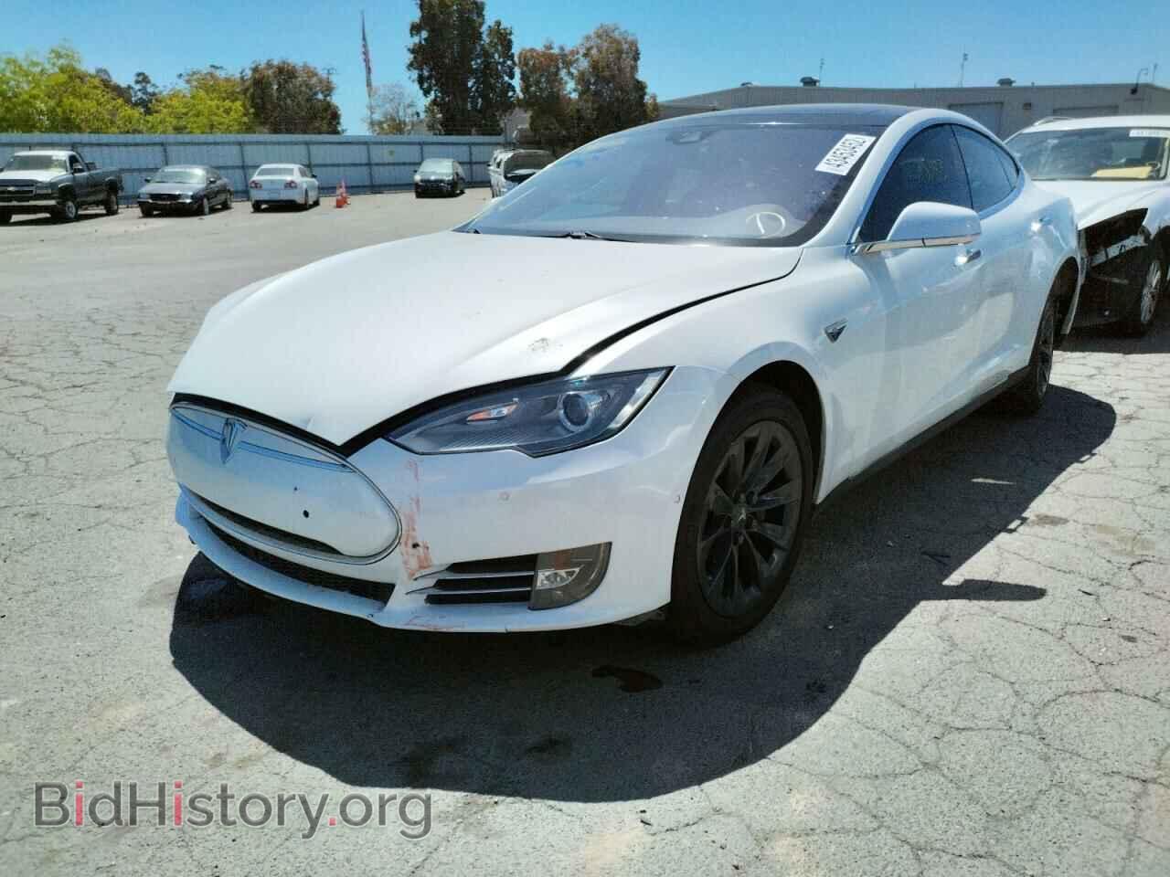 2015 TESLA MODEL S - VIN: 5YJSA1E19FF106194 - Фото 2