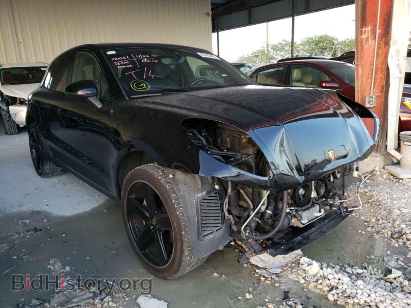 2017 Porsche MACAN Macan S (VIN WP1AB2A59HLB14849) — photo 1 of 10, Copart, damage: front end