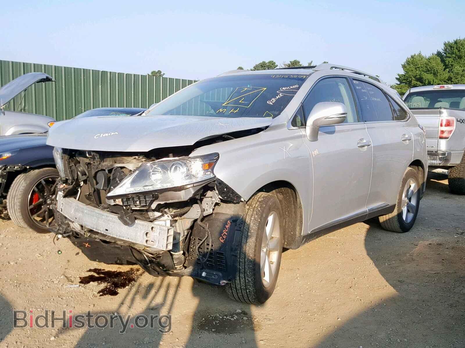 2015 LEXUS RX 350 - VIN: 2T2BK1BA3FC309339 - Фото 2