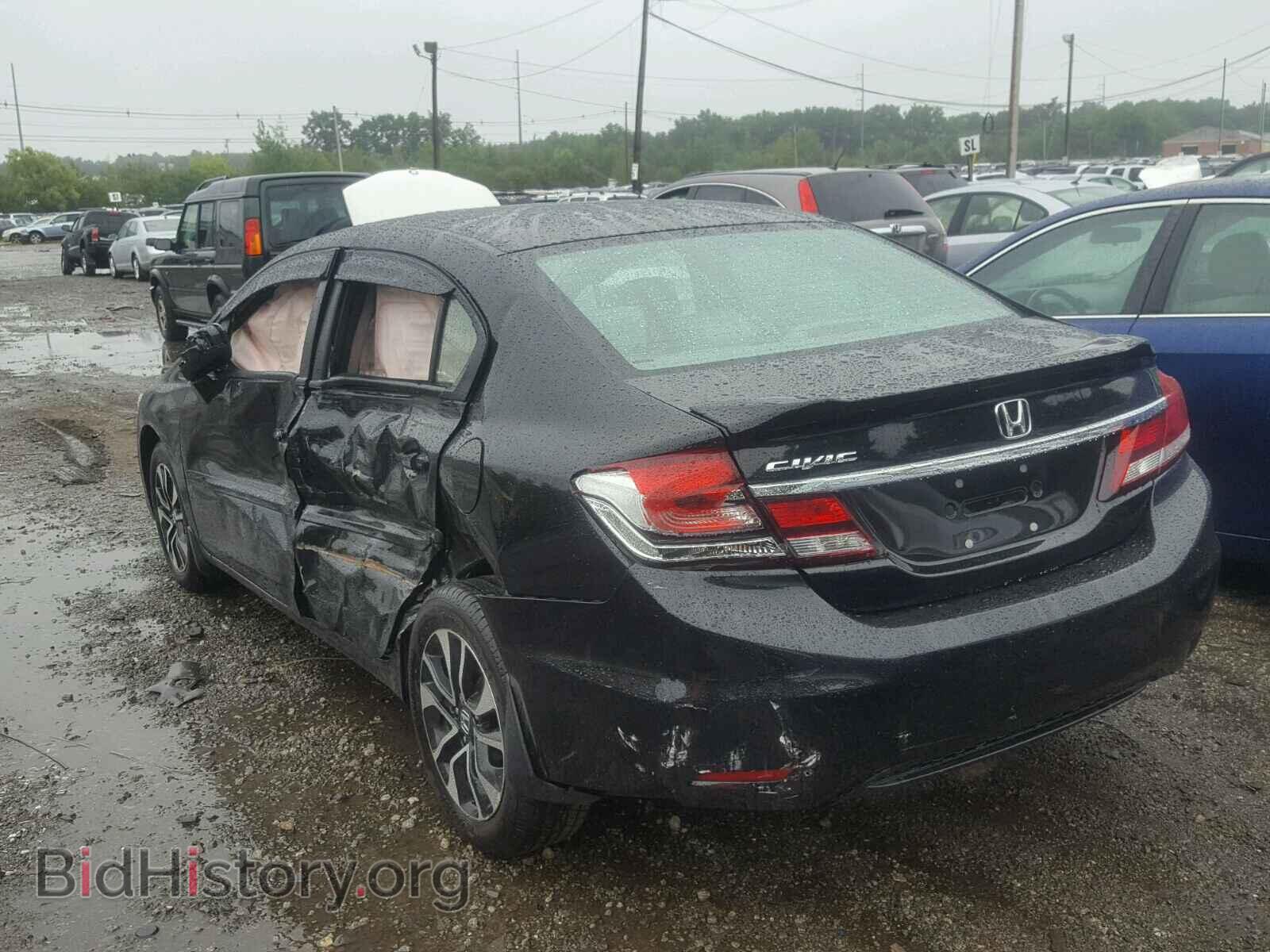 2014 HONDA CIVIC - VIN: 19XFB2F84EE007450 - Фото 3