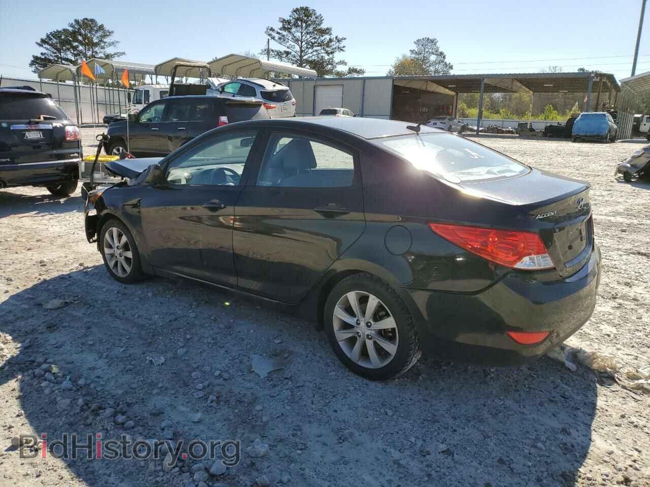 2014 HYUNDAI ACCENT - VIN: KMHCU4AE2EU765063 - Фото 2