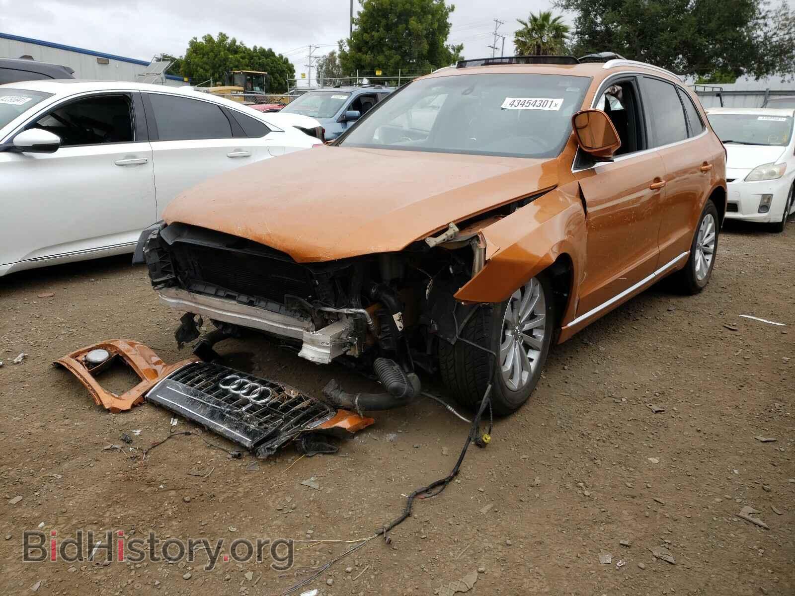 2013 AUDI Q5 - VIN: WA1LFAFP9DA053215 - Фото 2