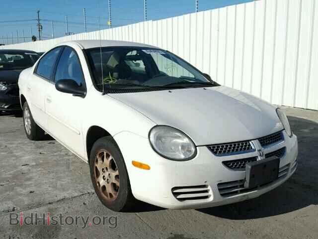 Photo 1B3ES56C45D150399 - DODGE NEON 2005