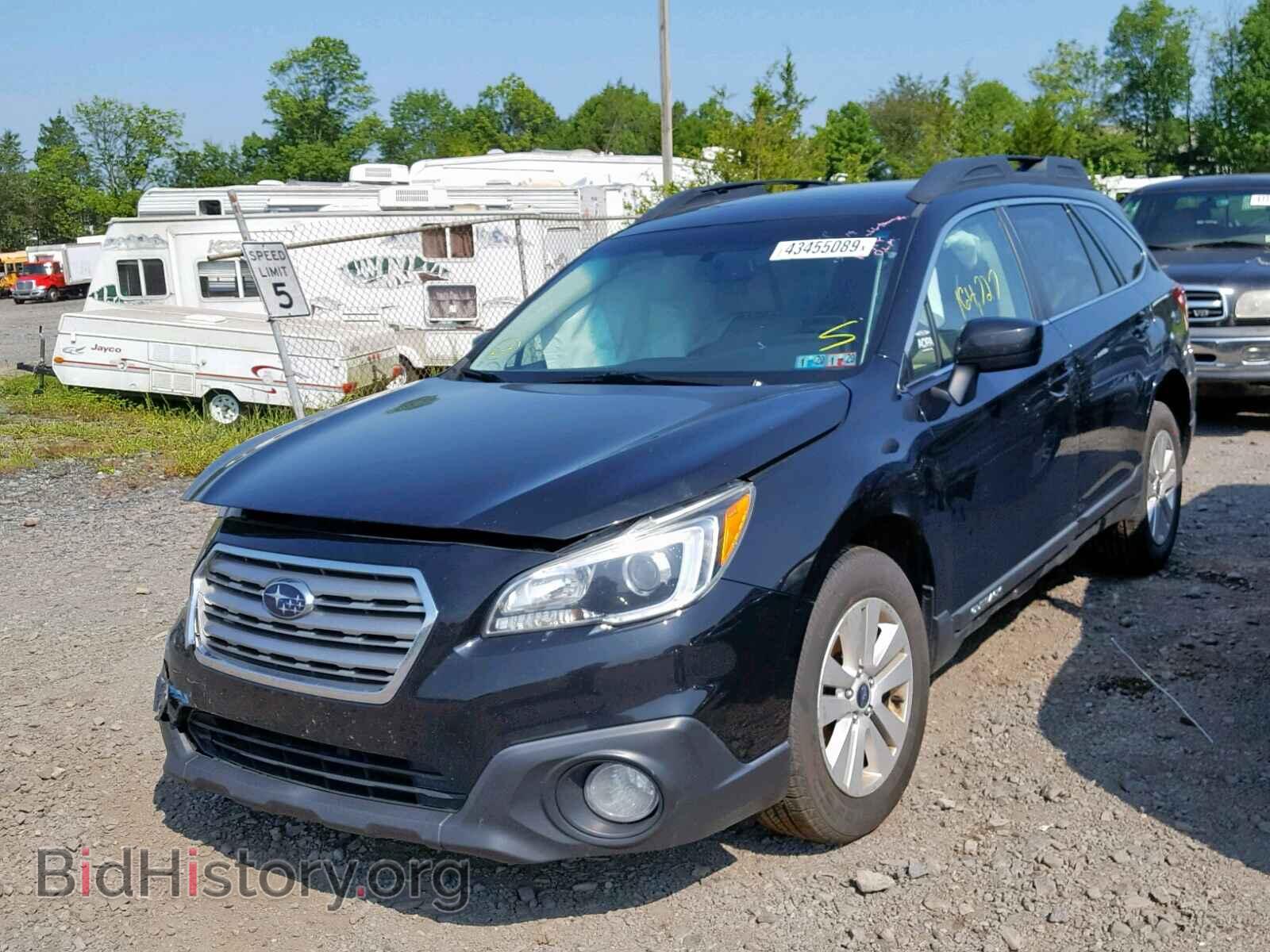 2015 SUBARU OUTBACK 2. - VIN: 4S4BSACC9F3287341 - Фото 2