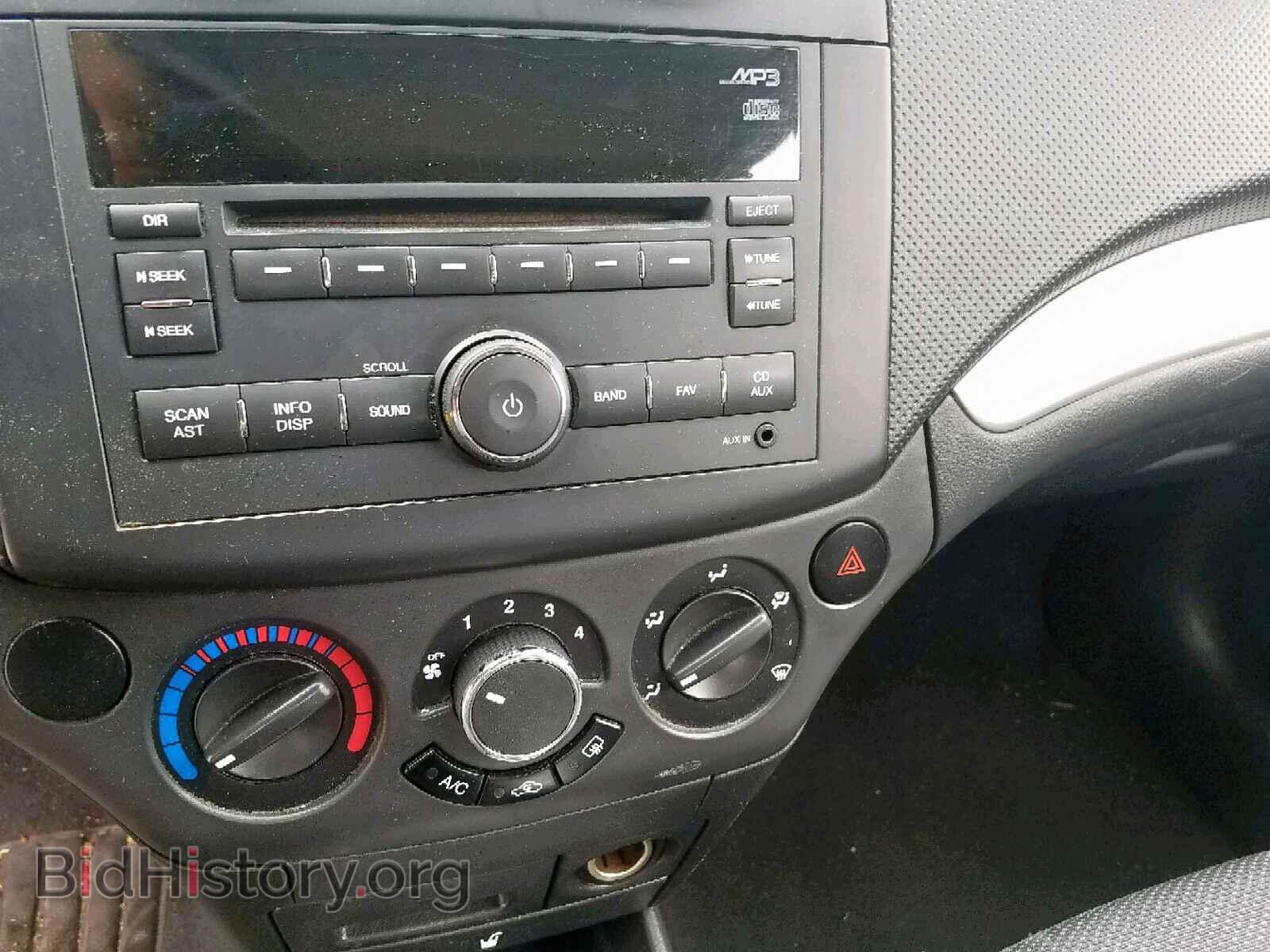 2011 CHEVROLET AVEO - VIN: KL1TD5DE1BB123874 - Фото 9