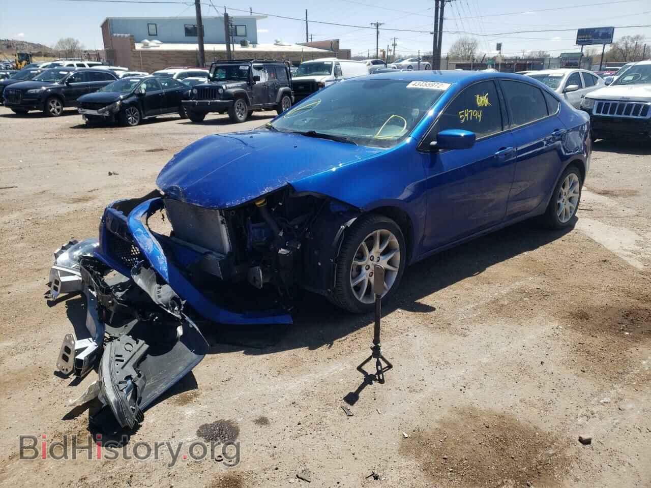 2013 DODGE DART - VIN: 1C3CDFBH0DD316413 - Фото 2