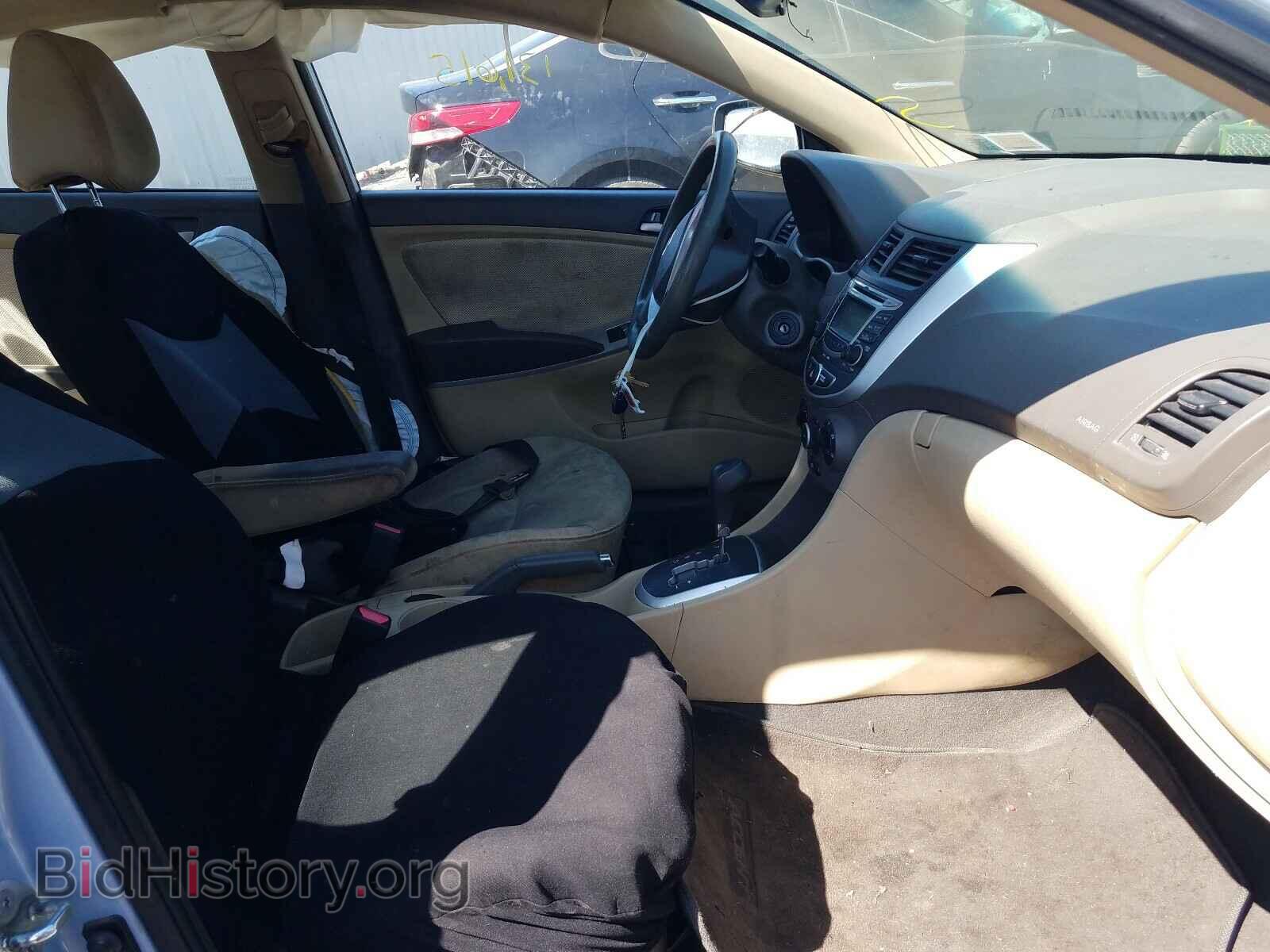 2012 HYUNDAI ACCENT - VIN: KMHCT4AE3CU218142 - Фото 5