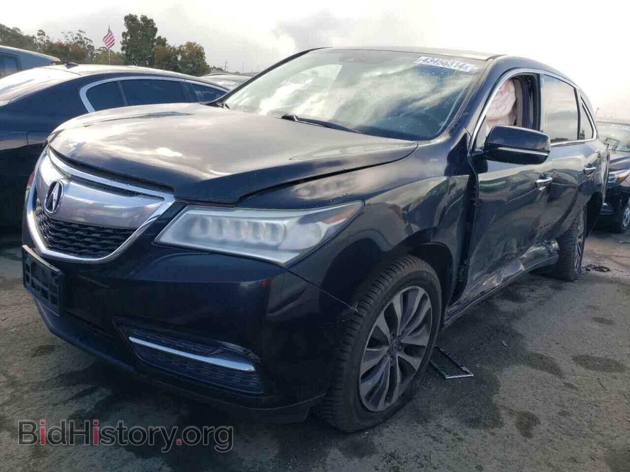 Photo 5FRYD3H48EB013442 - ACURA MDX 2014