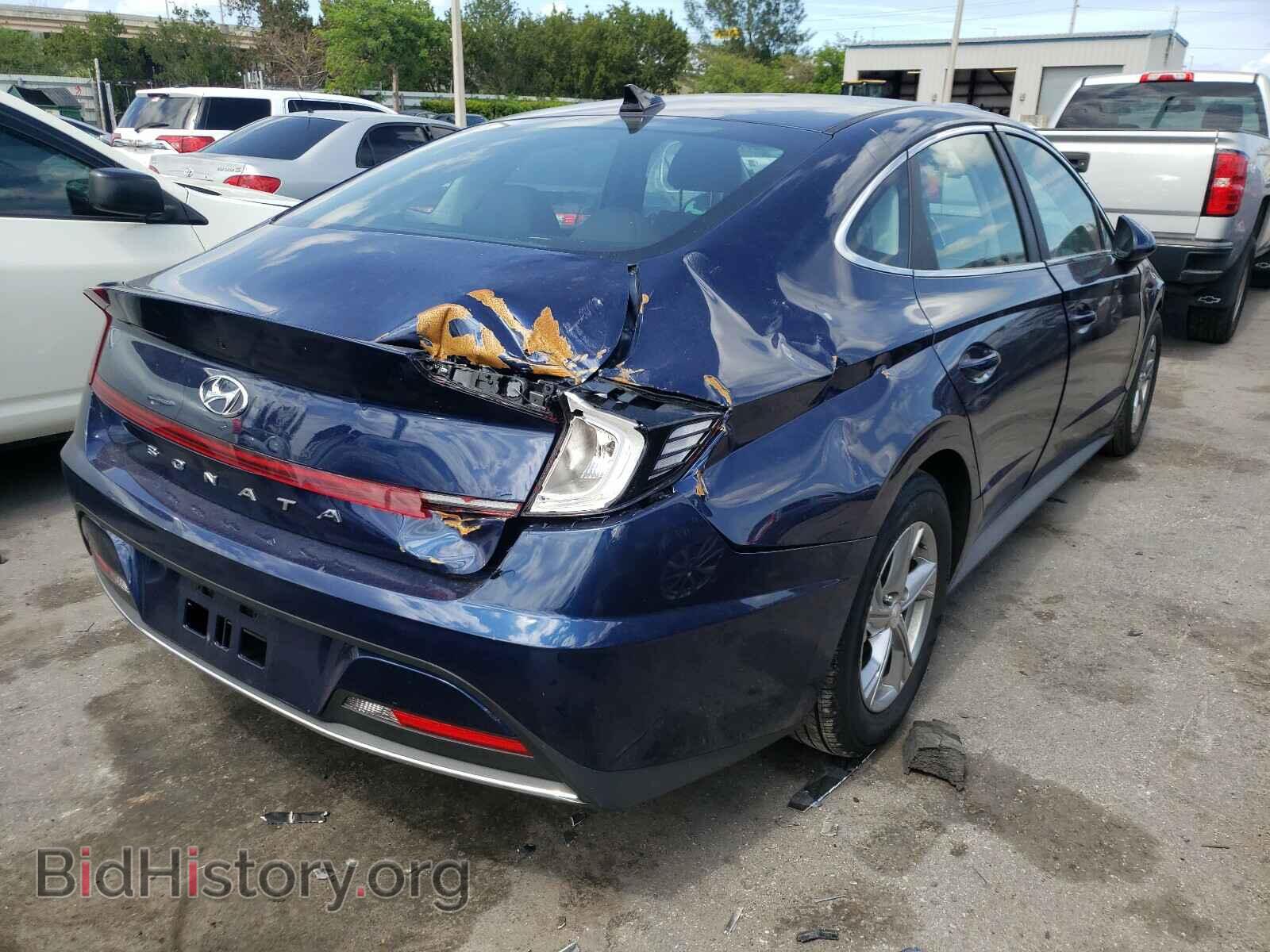 2021 HYUNDAI SONATA - VIN: 5NPEG4JA3MH065613 - Фото 4