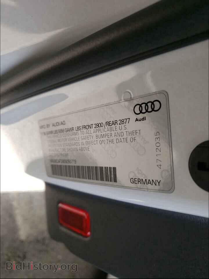 2019 AUDI A6 - VIN: WAUM2AF24KN050719 - Фото 10