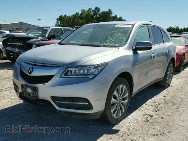 2016 ACURA MDX - VIN: 5FRYD3H40GB018637 - Фото 2