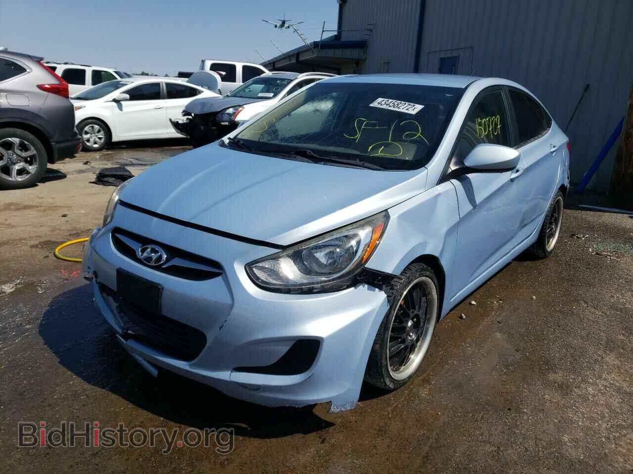 2012 HYUNDAI ACCENT - VIN: KMHCU4AE3CU059877 - Фото 2