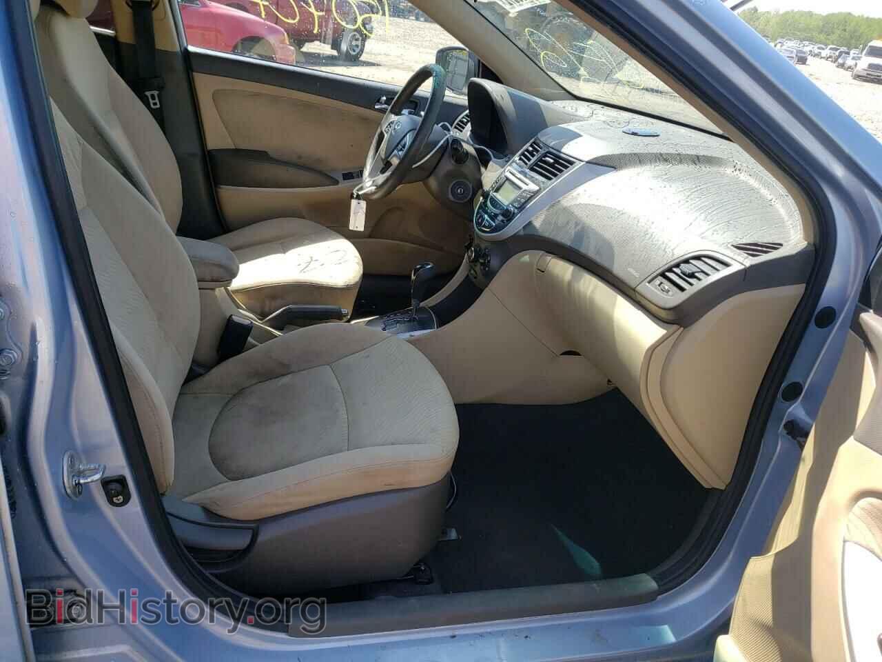 2012 HYUNDAI ACCENT - VIN: KMHCU4AE3CU059877 - Фото 5