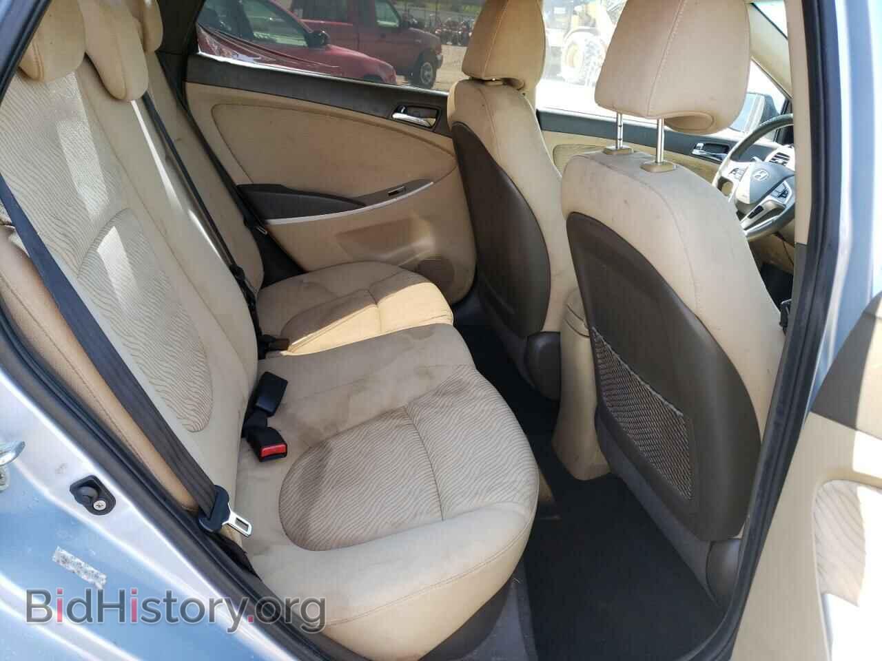 2012 HYUNDAI ACCENT - VIN: KMHCU4AE3CU059877 - Фото 6