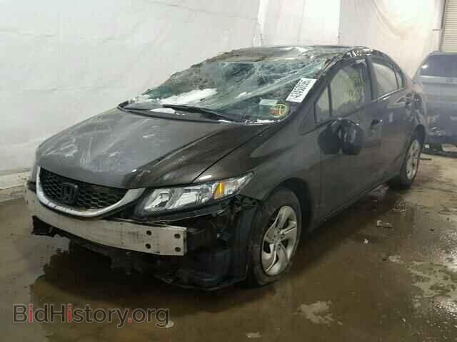 2013 HONDA CIVIC - VIN: 2HGFB2F57DH590185 - Фото 2