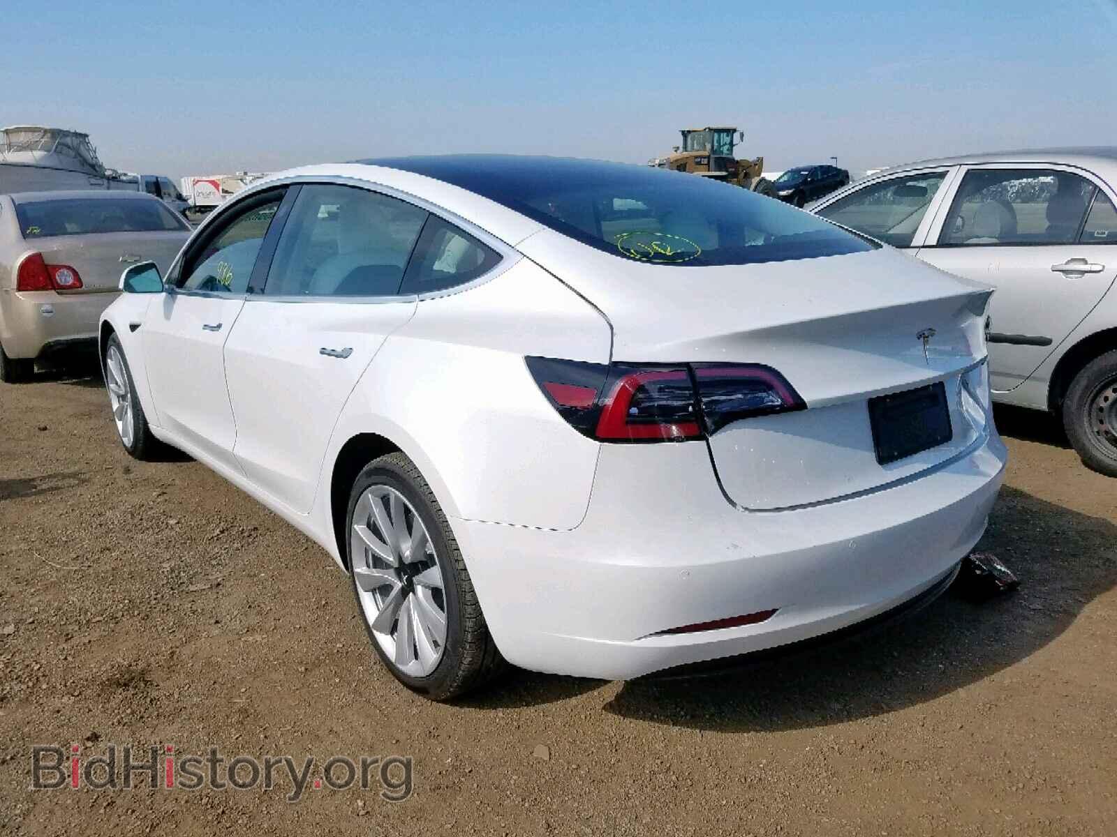 2019 TESLA MODEL 3 - VIN: 5YJ3E1EA5KF313037 - Фото 3