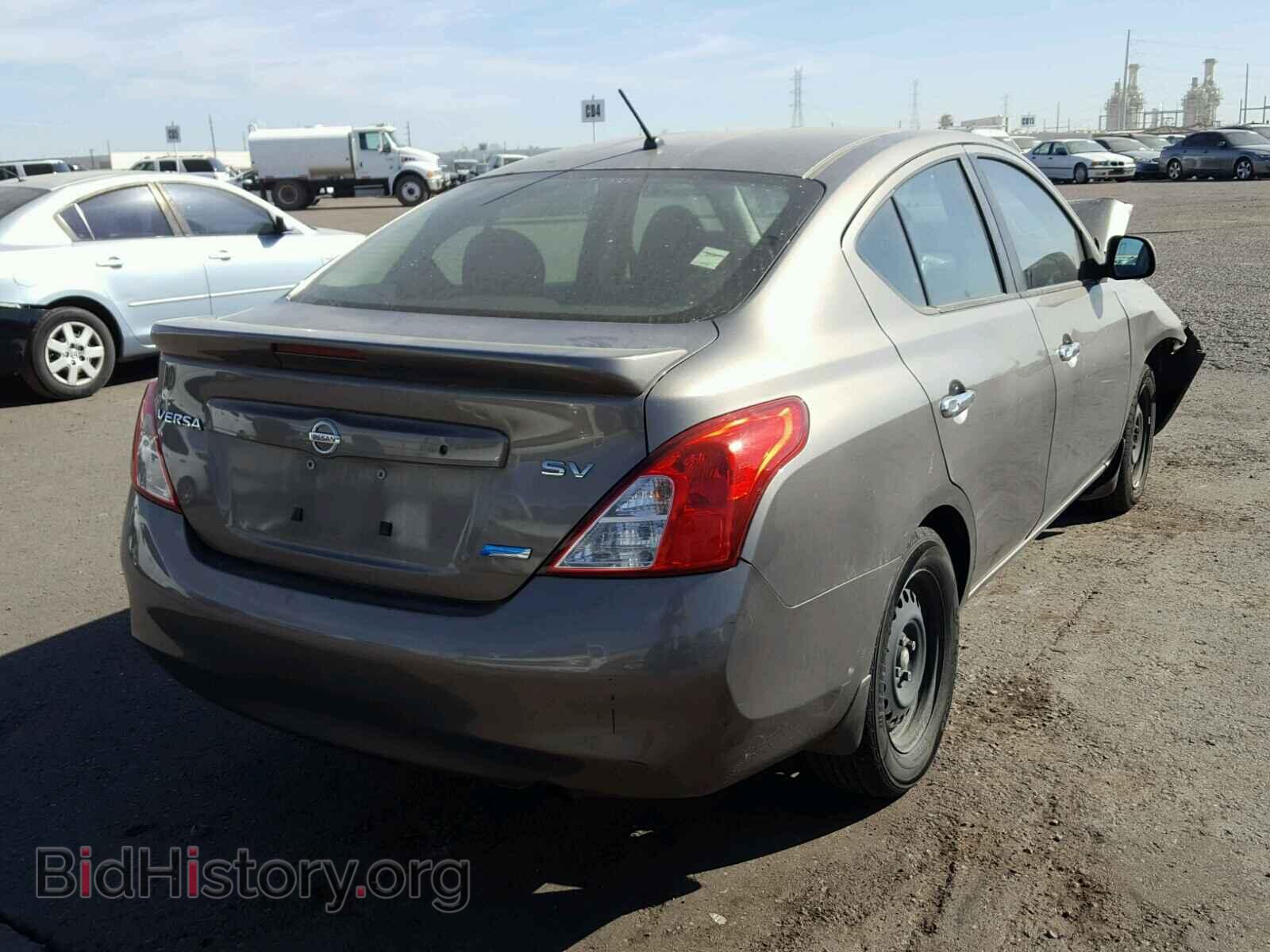 2013 NISSAN VERSA - VIN: 3N1CN7AP4DL884314 - Фото 4