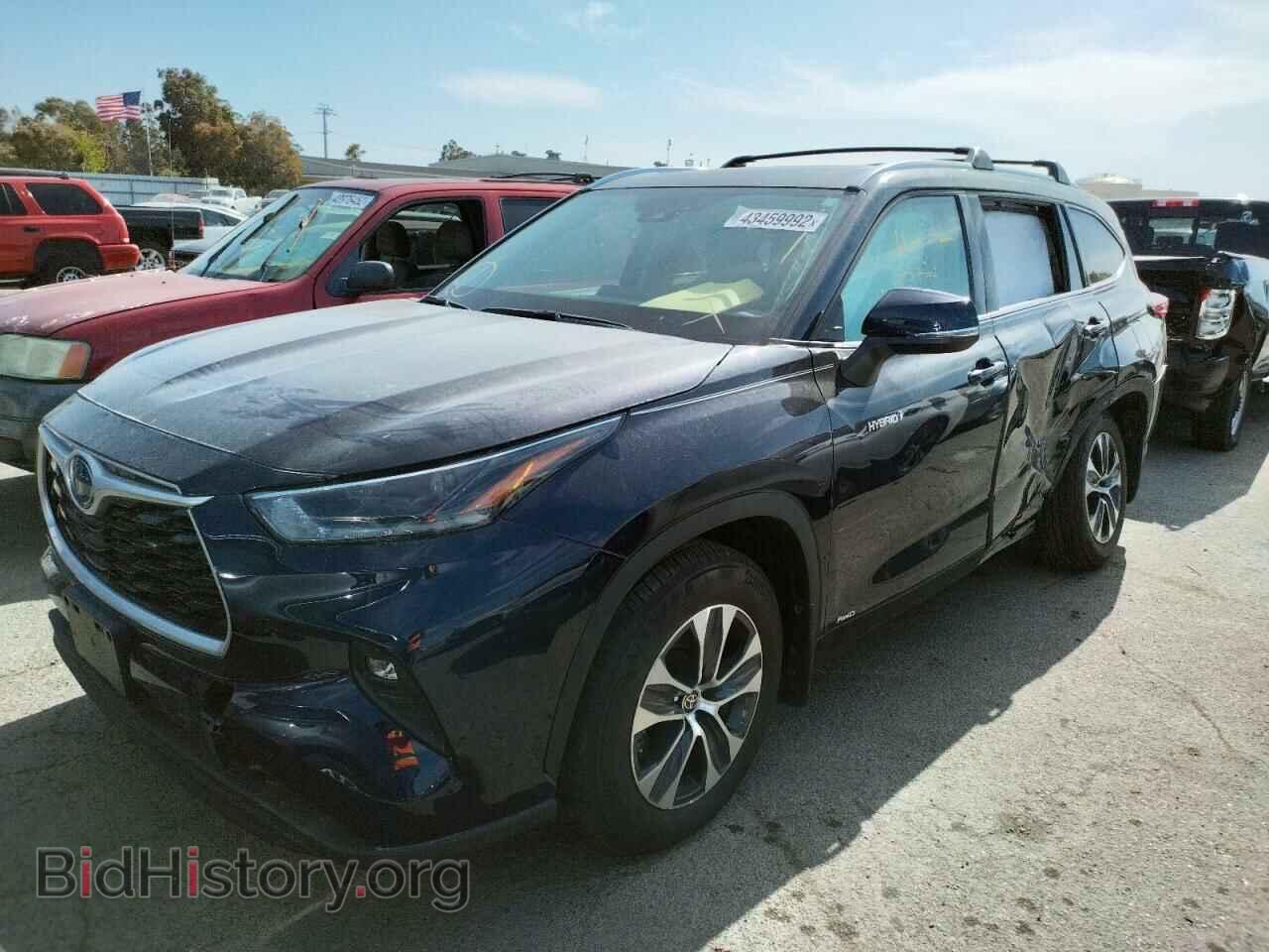 2021 TOYOTA HIGHLANDER - VIN: 5TDHBRCH7MS519892 - Фото 2