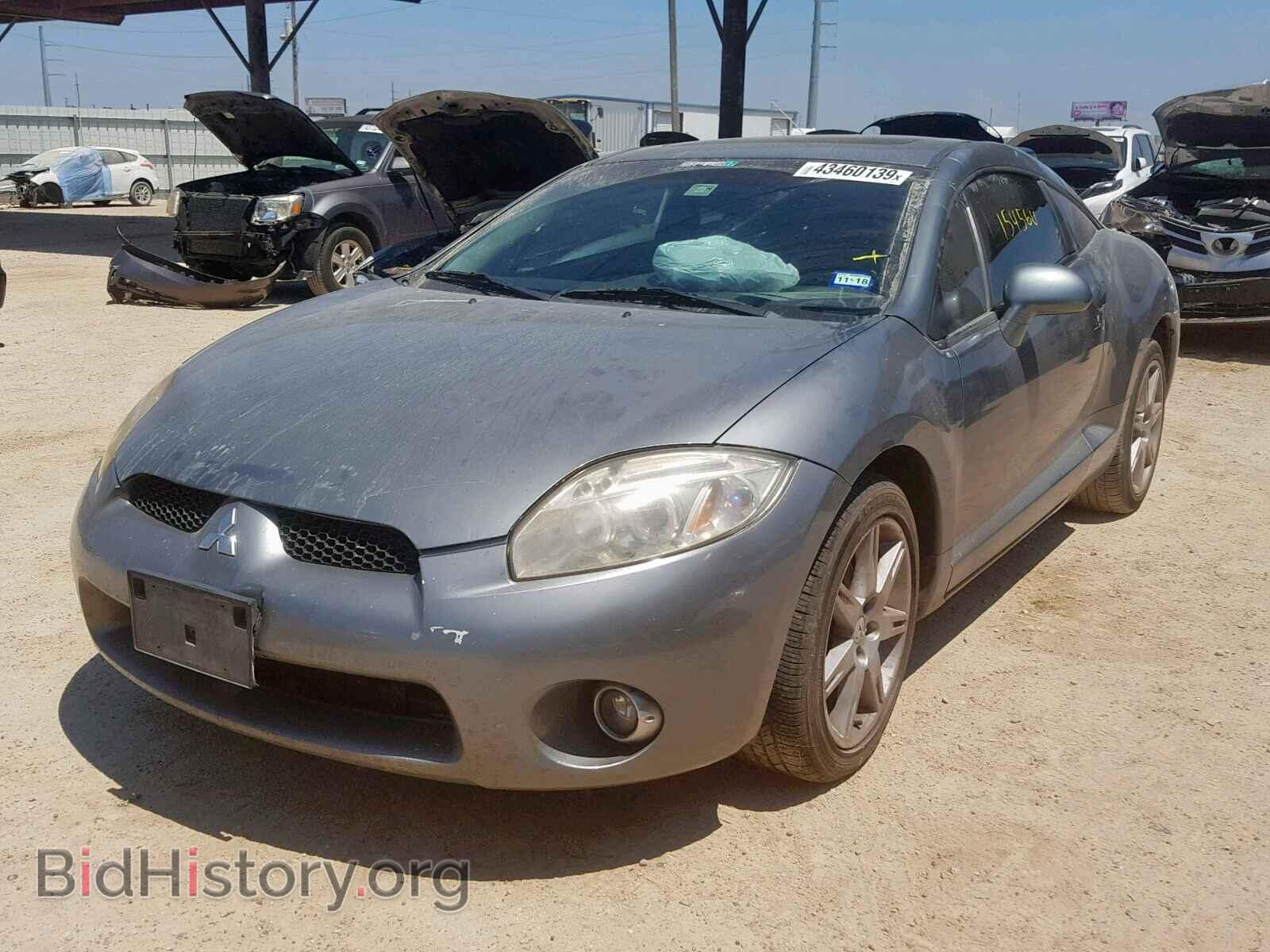 2007 MITSUBISHI ECLIPSE - VIN: 4A3AK34T67E011454 - Фото 2