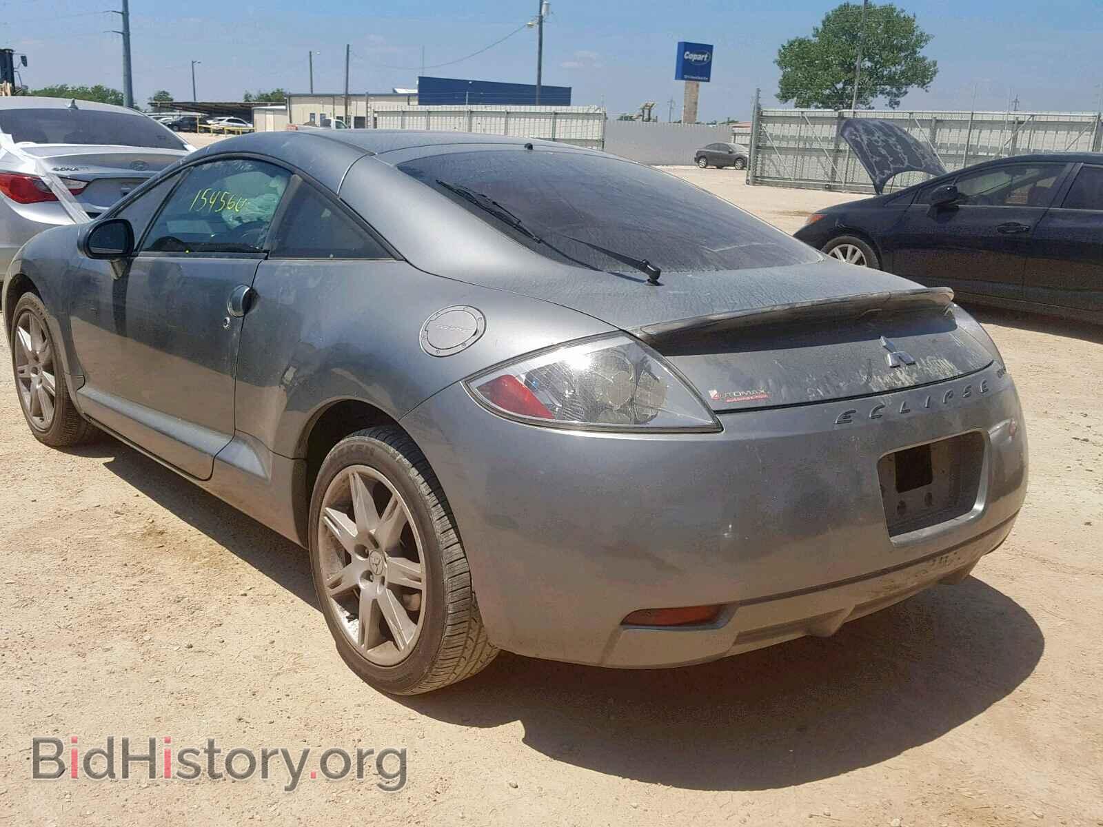 2007 MITSUBISHI ECLIPSE - VIN: 4A3AK34T67E011454 - Фото 3