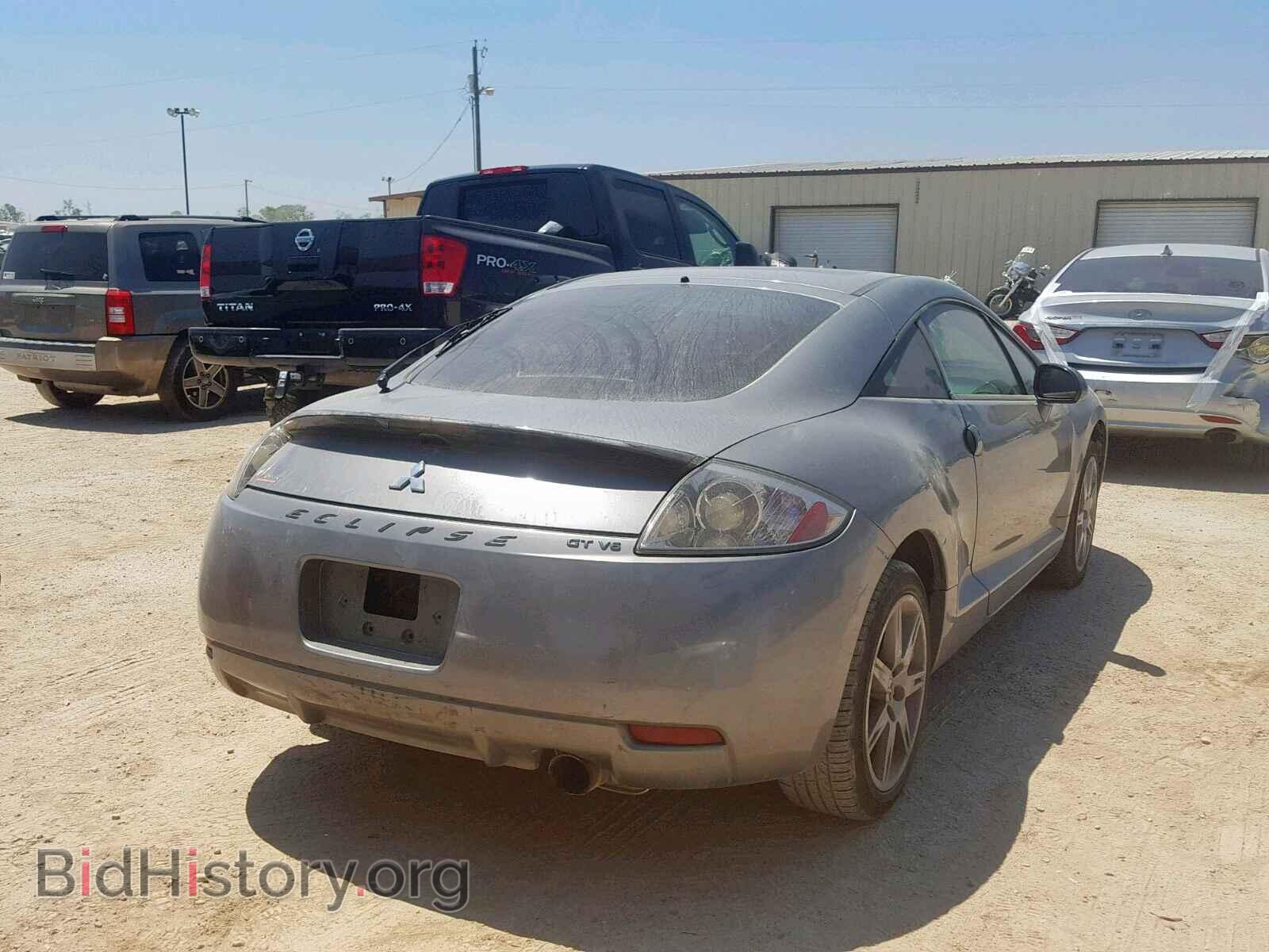2007 MITSUBISHI ECLIPSE - VIN: 4A3AK34T67E011454 - Фото 4