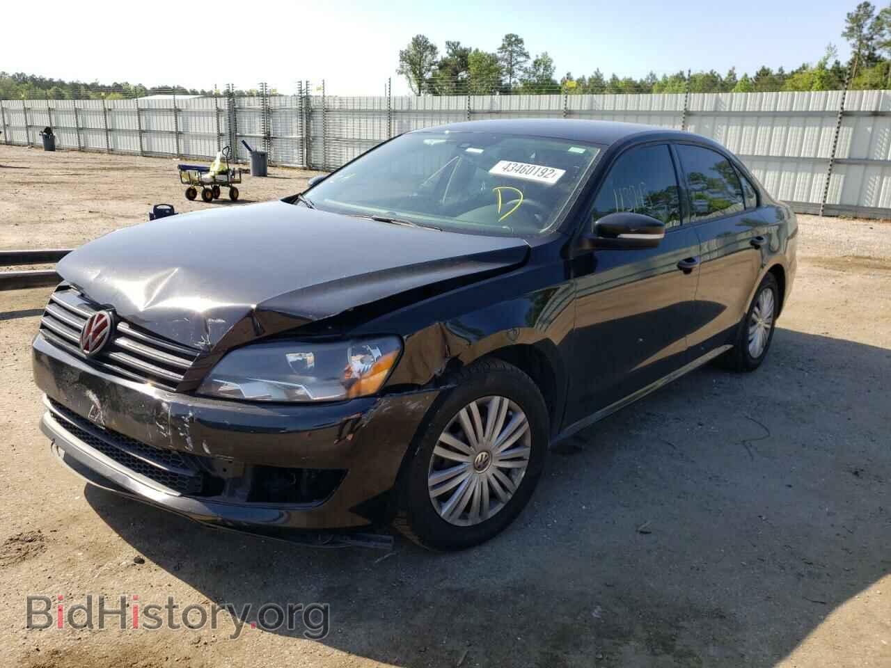 2014 VOLKSWAGEN PASSAT - VIN: 1VWAT7A3XEC080973 - Фото 2