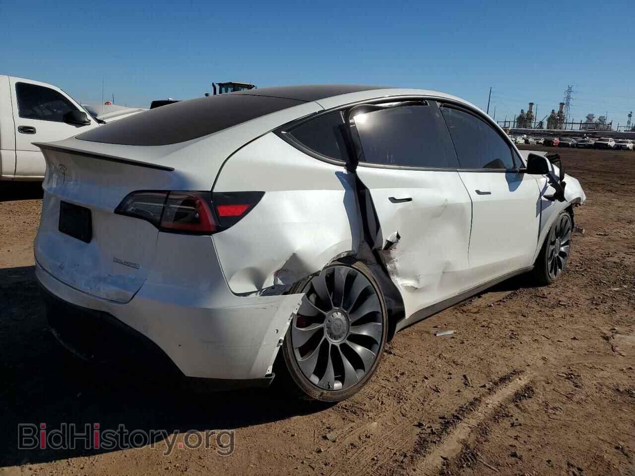 2020 TESLA MODEL Y - VIN: 5YJYGDEF3LF034832 - Фото 3