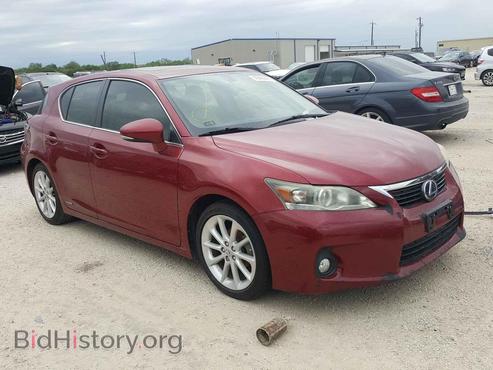 Photo JTHKD5BH5B2020277 - LEXUS CT 200 2011