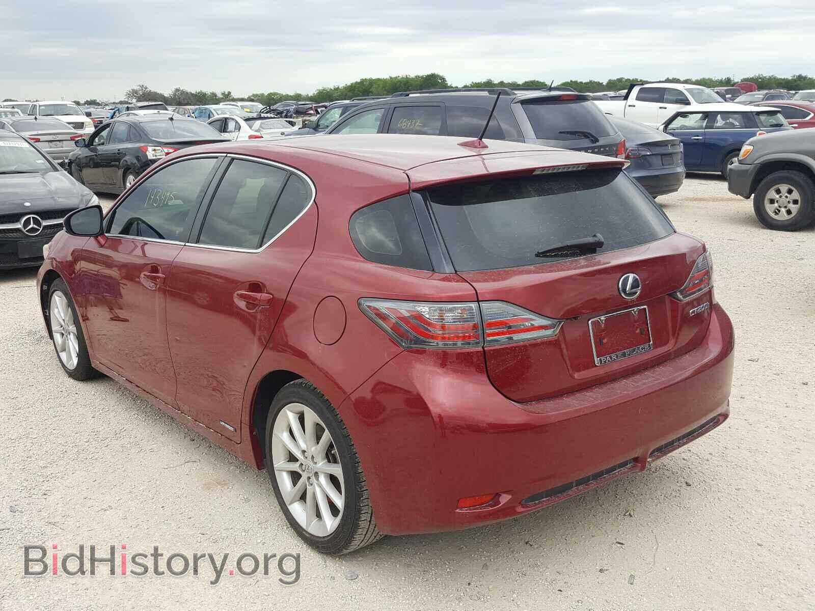 2011 LEXUS CT 200 - VIN: JTHKD5BH5B2020277 - Фото 3