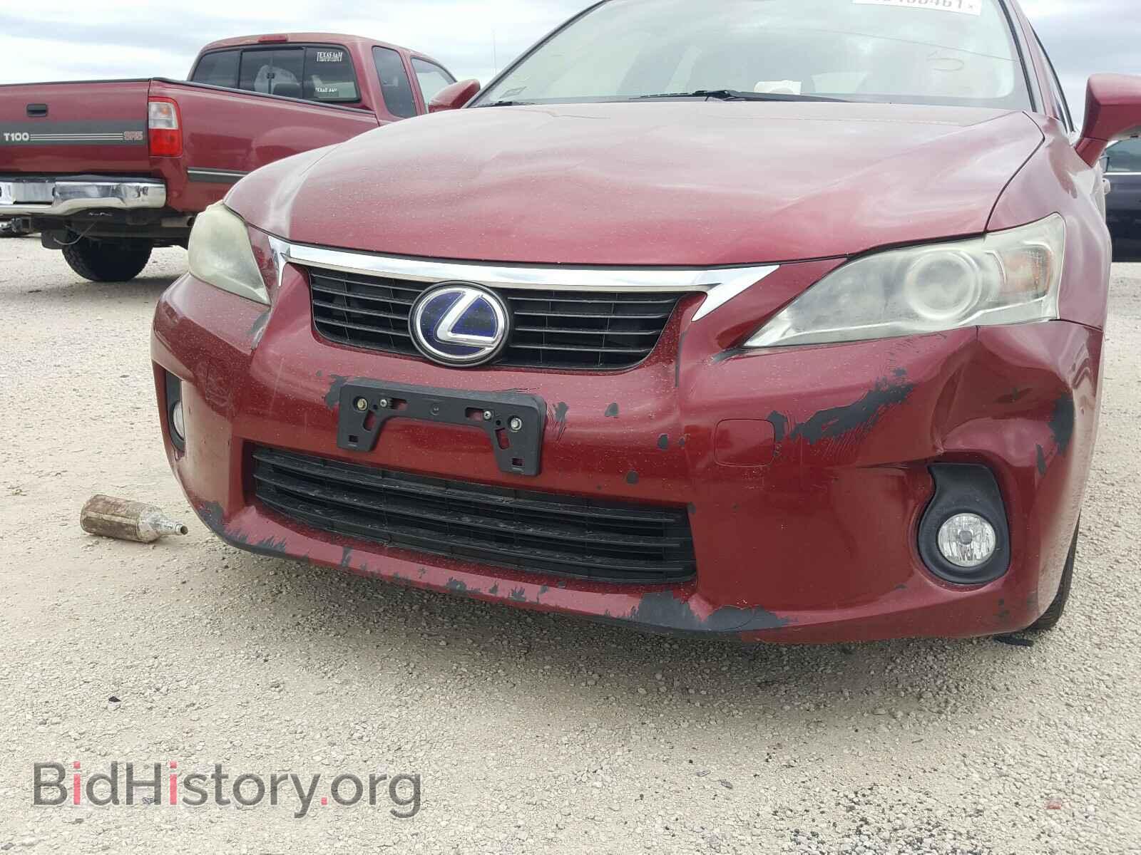 2011 LEXUS CT 200 - VIN: JTHKD5BH5B2020277 - Фото 9