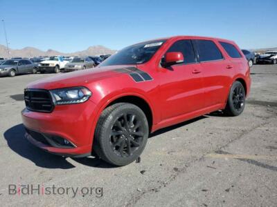 2017 Dodge DURANGO GT, красный — VIN 1C4RDHDG7HC805912, Copart