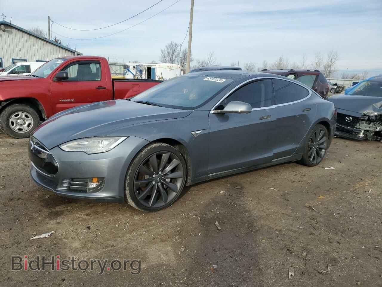 Photo 5YJSA1H13EFP37422 - TESLA MODEL S 2014