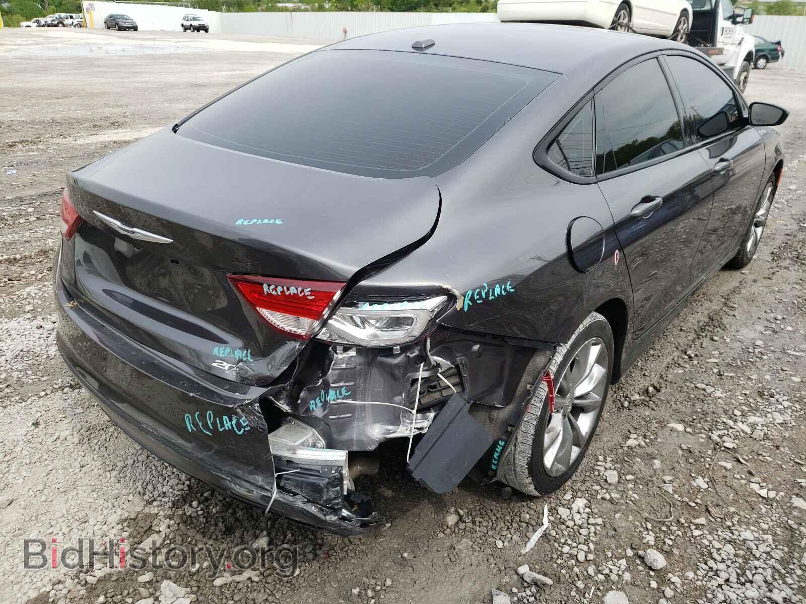 2016 CHRYSLER 200 - VIN: 1C3CCCBB6GN104479 - Фото 4
