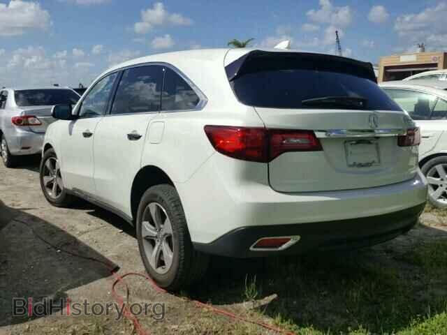 2015 ACURA MDX - VIN: 5FRYD3H25FB012524 - Фото 3