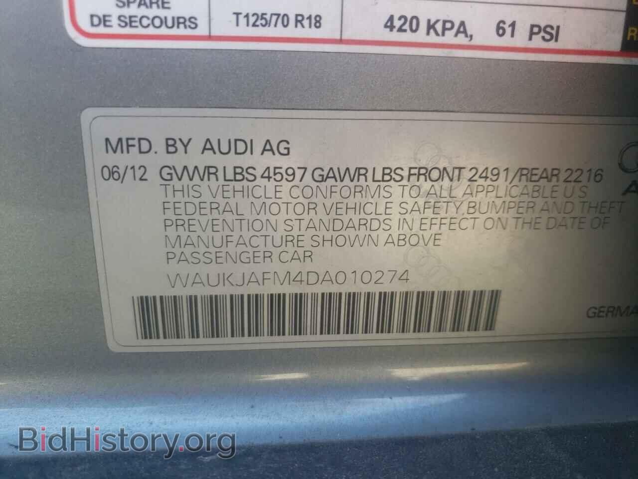2013 AUDI A3 - VIN: WAUKJAFM4DA010274 - Фото 10