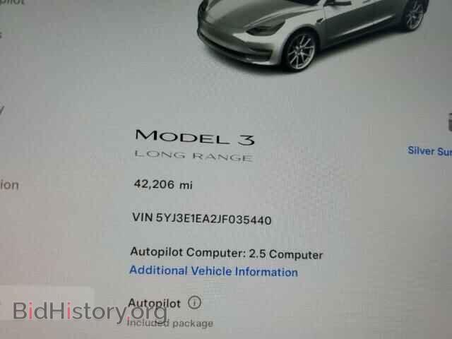 2018 TESLA MODEL 3 - VIN: 5YJ3E1EA2JF035440 - Фото 9