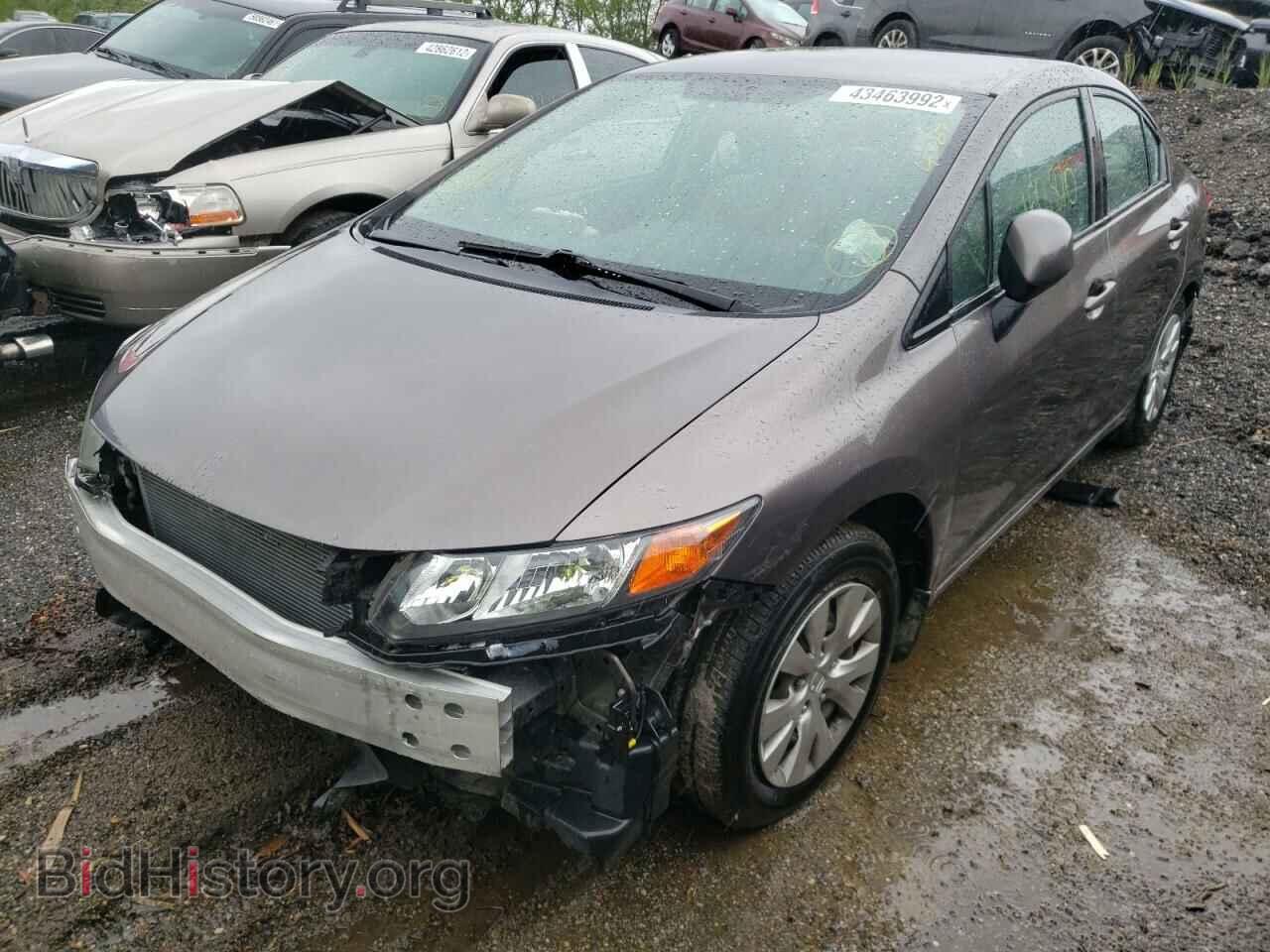 2012 HONDA CIVIC - VIN: 19XFB2F52CE392672 - Фото 2