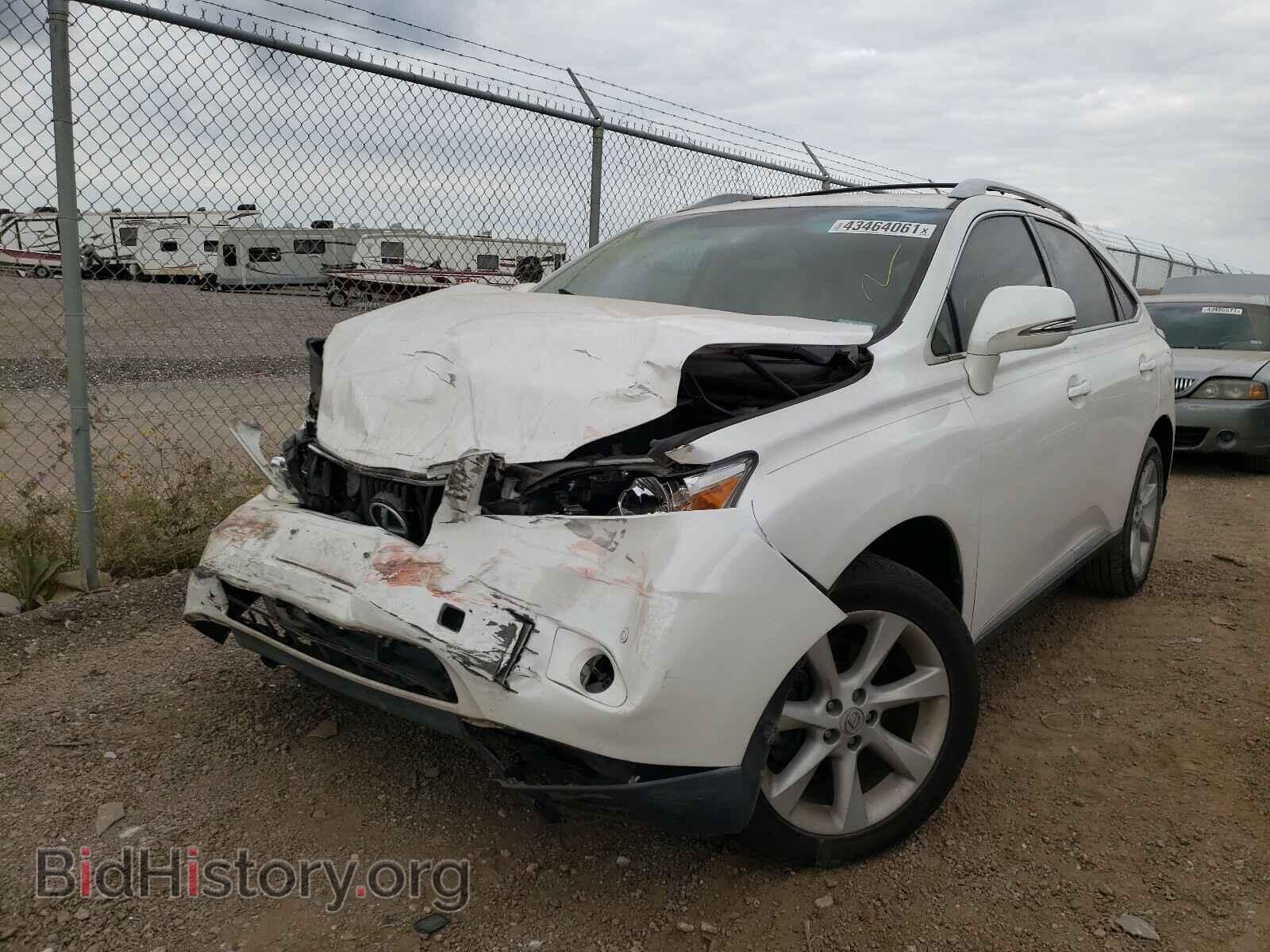 2012 LEXUS RX350 - VIN: 2T2ZK1BA2CC081294 - Фото 2