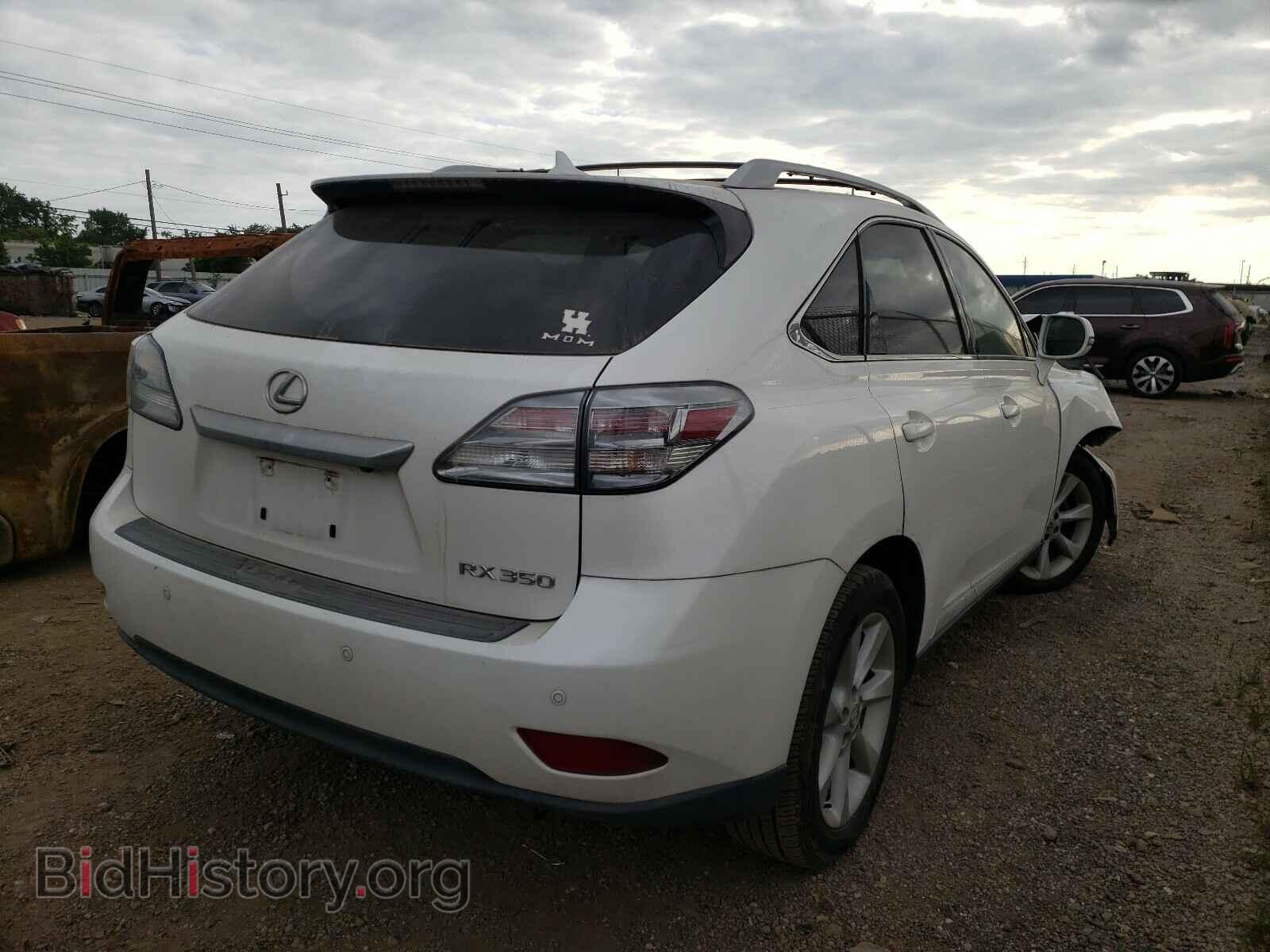 2012 LEXUS RX350 - VIN: 2T2ZK1BA2CC081294 - Фото 4