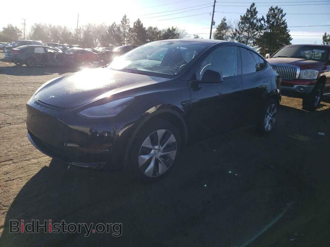 Photo 5YJYGDED3MF106046 - TESLA MODEL Y 2021