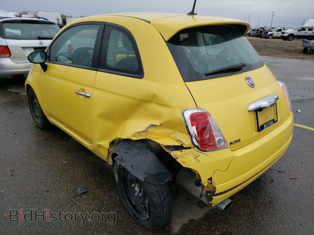 2014 FIAT 500 - VIN: 3C3CFFARXET165290 - Фото 3