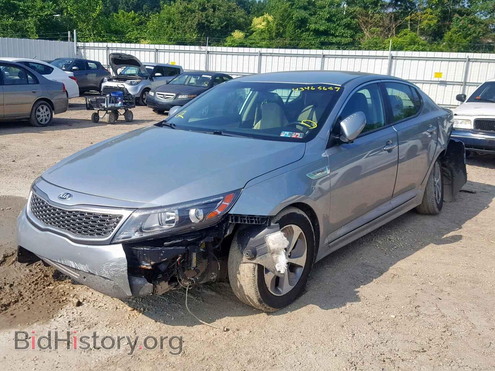2014 KIA OPTIMA HYB - VIN: KNAGM4AD4E5074797 - Photo 2