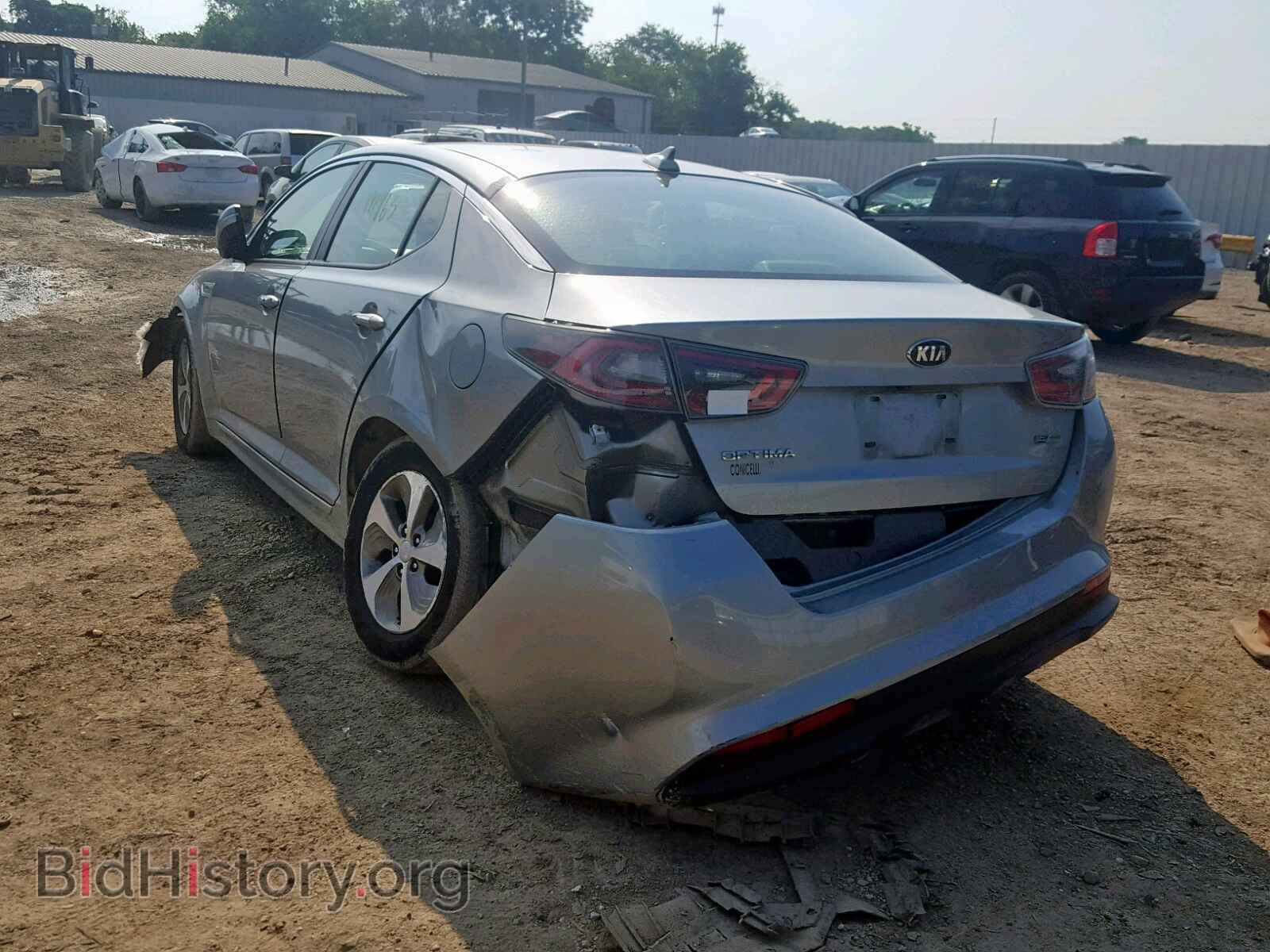 2014 KIA OPTIMA HYB - VIN: KNAGM4AD4E5074797 - Photo 3