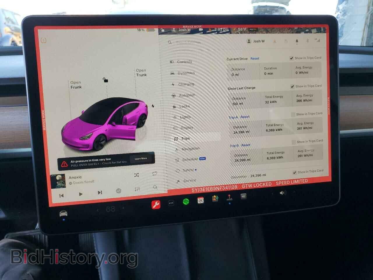 2022 TESLA MODEL 3 - VIN: 5YJ3E1EB9NF341128 - Photo 9