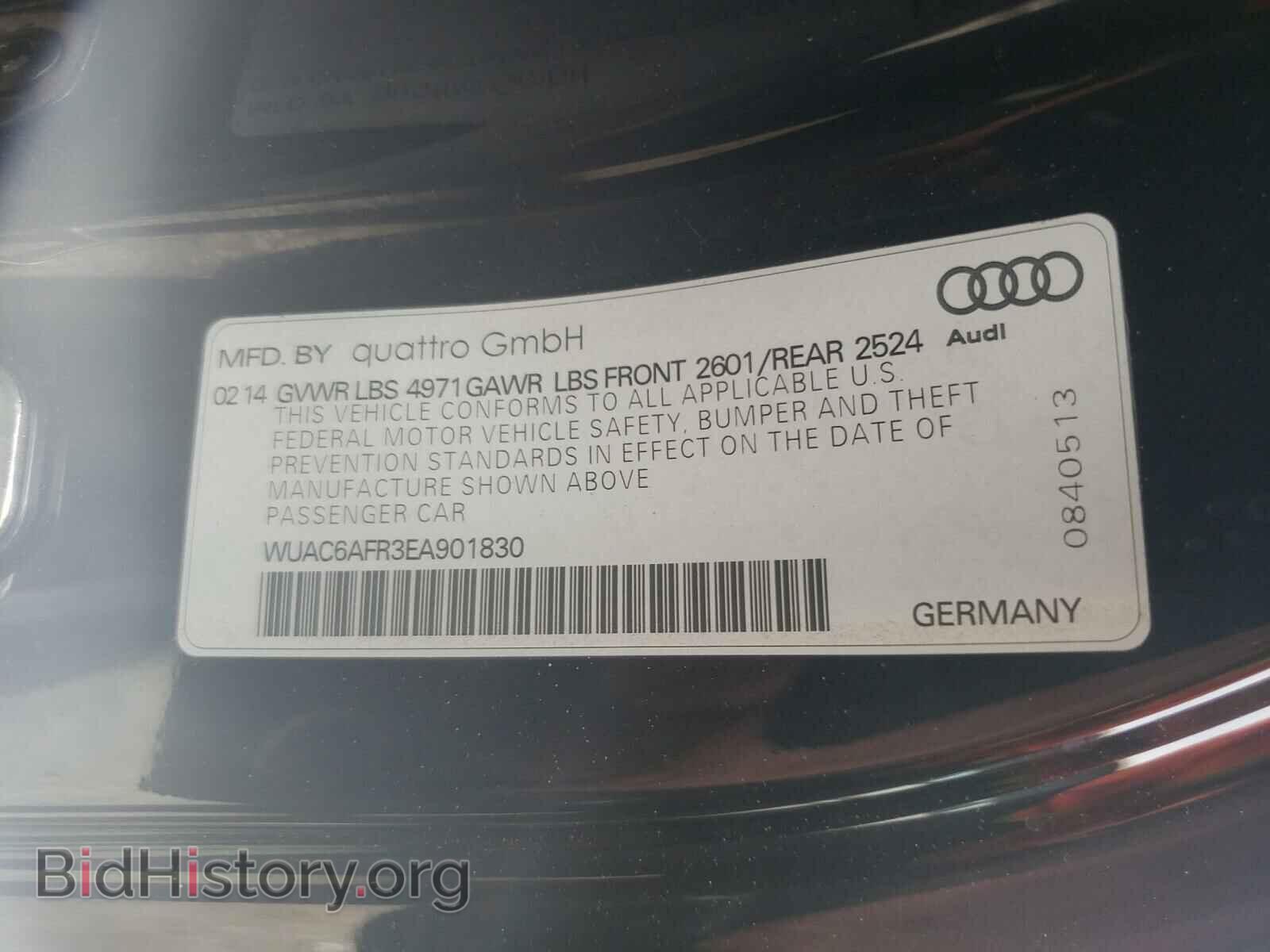 2014 AUDI S5/RS5 - VIN: WUAC6AFR3EA901830 - Фото 10